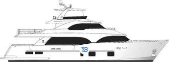 Ocean Alexander 27 Explorer illustration