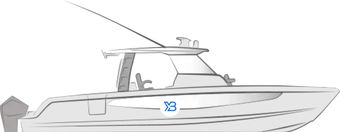 Aquila 36 Molokai  illustration