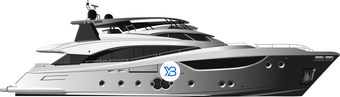 Monte Carlo Yachts MCY 105 illustration