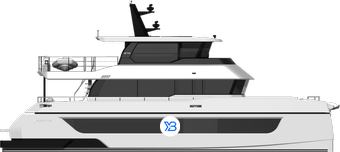 Bering Yachts BC70  illustration