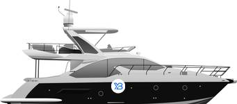 Azimut Fly 50 Gen 3 illustration