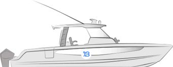 Aquila 36 Molokai  illustration