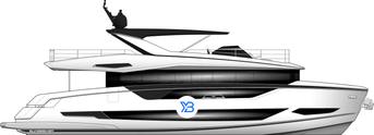 Sunseeker 82 Ocean  illustration