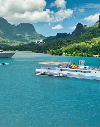 What is a Support Yacht?