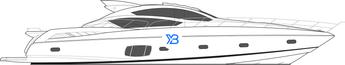 Sunseeker Predator 74 Mk1 illustration