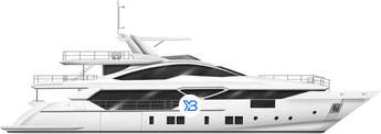 Benetti Fast 125 illustration