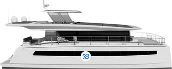 Silent Yachts Silent 62 Flybridge illustration