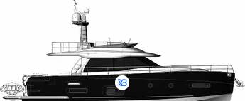 Azimut Magellano 53 illustration