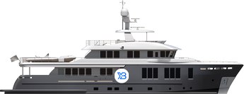 Cantiere delle Marche Darwin 115 illustration