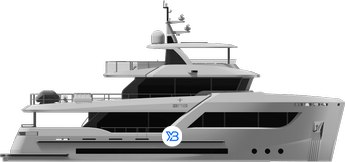 Bering Yachts Explorer Series Bering 88  illustration