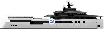 Damen Yachting Xplorer 80  illustration