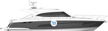 Riviera 5400  Sport Yacht Gen 1 illustration