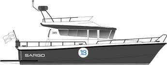 Sargo 36 Fly illustration