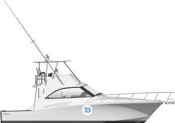 Hatteras GT45X Flybridge illustration