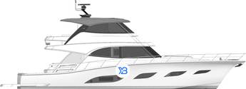 Riviera 64 Sports Motor Yacht illustration