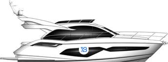 Sunseeker Manhattan 55 Gen 2 illustration