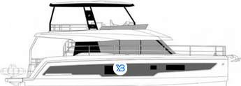 Fountaine Pajot MY5 illustration