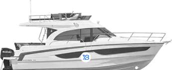 Beneteau Yachts Antares 11 Fly Mk2 illustration