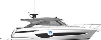 Riviera 4600 Sport Yacht Platinum Edition illustration