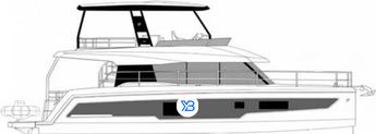 Fountaine Pajot MY5 illustration