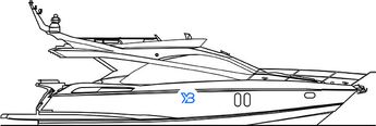 Sunseeker Manhattan 56 illustration