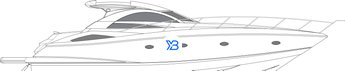 Sunseeker Predator 55 Mk1 illustration