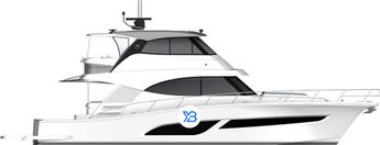 Riviera 58 Sports Motor Yacht illustration