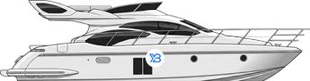 Azimut 43 Mk2 illustration