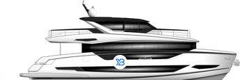 Sunseeker 82 Ocean Enclosed illustration