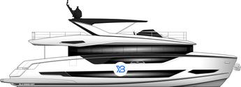 Sunseeker 82 Ocean  illustration