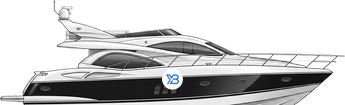 Sunseeker Manhattan 64 Mk2 illustration