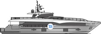 Gulf Craft Majesty 100 Mk1 illustration