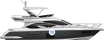 Azimut 54 illustration