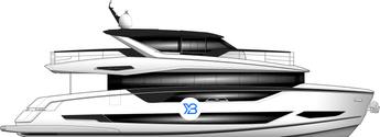 Sunseeker 82 Ocean Enclosed illustration