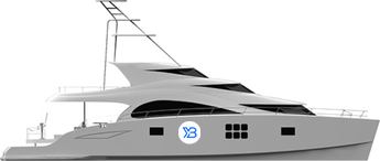 75 Sunreef Power Sportfish illustration