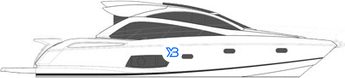 Sunseeker Predator 53 illustration