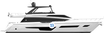 Ferretti 780 Mk3 illustration