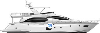 Azimut 88 Gen 1 illustration