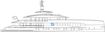 Heesen 50m Aluminium FDHF illustration