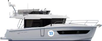 Beneteau Swift Trawler 37 Fly  illustration