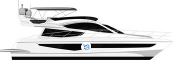 Galeon 550 Fly illustration