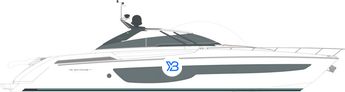 Riva 76' Bahamas Super illustration