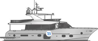 Gulf Craft Nomad 75 illustration