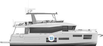 Beneteau Grand Trawler 62 illustration