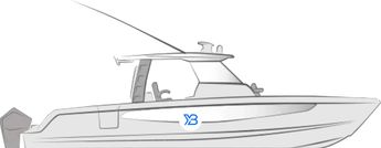 Aquila 36 Molokai  illustration