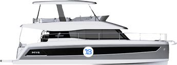 Fountaine Pajot MY6 illustration