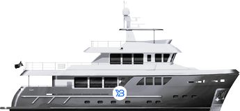 Cantiere delle Marche Darwin 86  Mk2 illustration