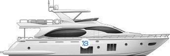 Azimut 88 Mk2 illustration