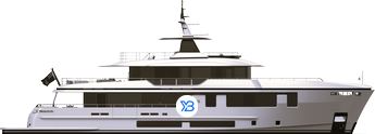 Cantiere delle Marche Deep Blue 115  illustration