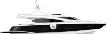 Sunseeker 86 Yacht Mk1 illustration